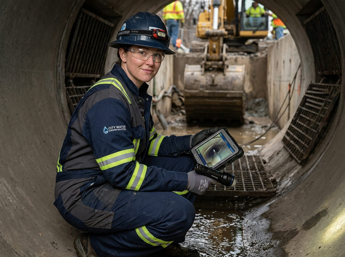Sewer Line Inspection & Replacement in Godley